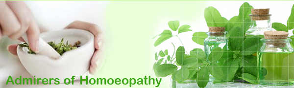 Admirers of Homoeopathy